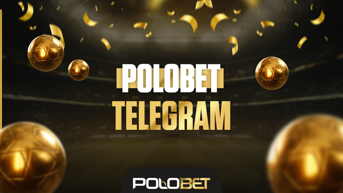 Polobet Telegram grubu ve sosyal medya bağlantıları hakkında bilgi veren yüksek çözünürlüklü görsel.